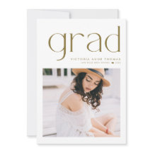 Tipografia Minimalista Dourada Foto Anúncio de Gra