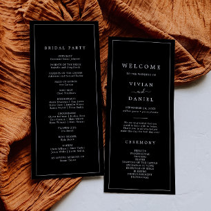 Tipografia minimalista   Programa Casamento Negro 