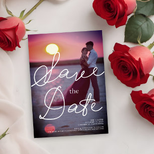 Tipografia moderna com imagem de Casal romântica