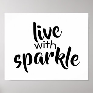 tipografia palavra arte poster preto e branco