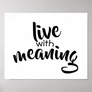 tipografia palavra arte poster preto e branco