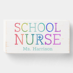 Tipografia Personalizada da Enfermeira Arco-Íris
