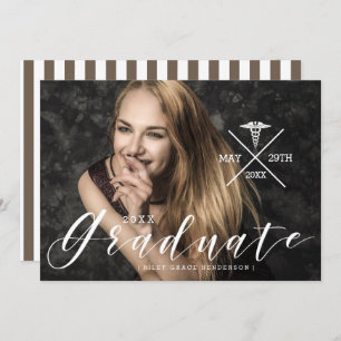 Tipografia Urbana Anúncio de Formando de enferma