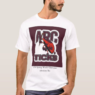 Tiquetaque do arco camisa do campeonato T de 2004