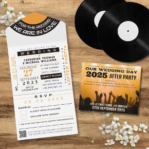 Tíquete VIP do Music Concert com Casamento RSVP