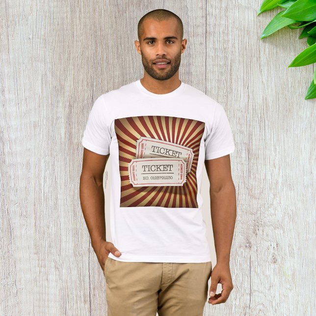 Tíquetes de cinema Mens T-Shirt (Criador carregado)