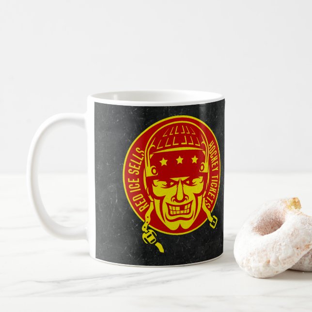 Tíquetes de hóquei vendem caneca de café (Com Donut)