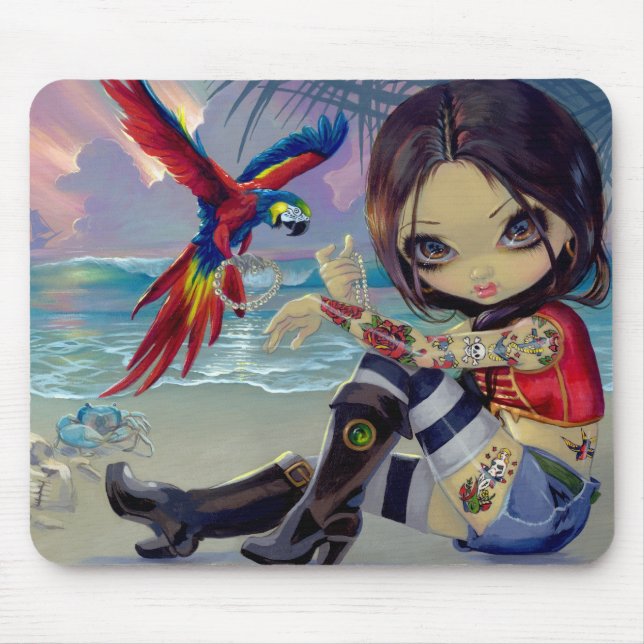 "Tira de bota Betsy" Mousepad (Frente)