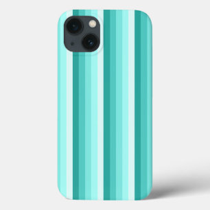 Tiras de sombra turquesa capas de iphone para casc
