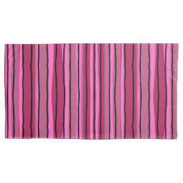 Tiras Pretas e Rosa Quentes com Pop de Grande Cor