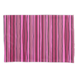 Tiras Pretas e Rosa Quentes com Pop de Grande Cor