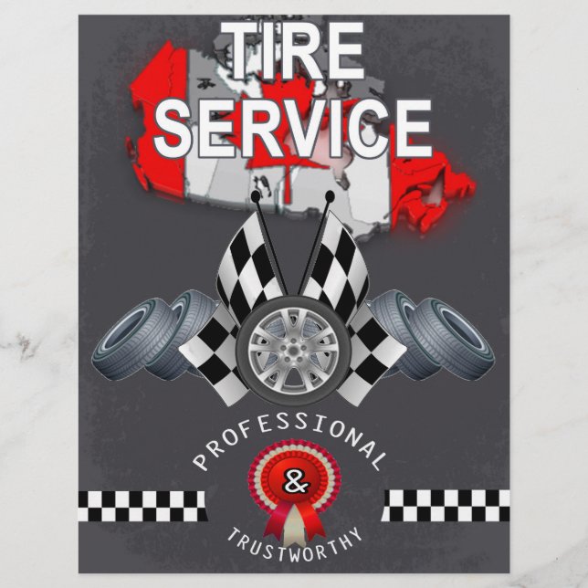 Tire Services Flyer (Frente)