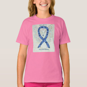 Tireoide Sensibilização Fita Anjo Camisa