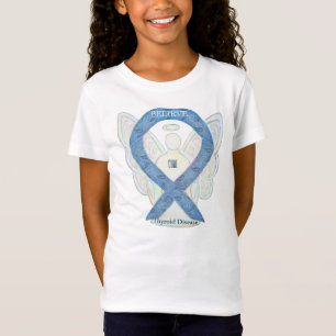 Tireoide Sensibilização Fita Anjo Camisa
