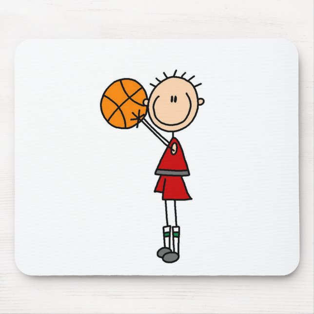 Tiro de Basquete Mousepad (Frente)