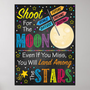 Tiro para o poster da lua