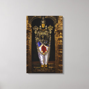 Tirupati Venkateshwara Canvas Swamy Wall Art
