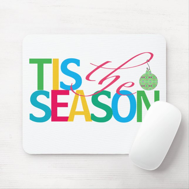 Tis the Season 2025 Mouse Pad (Com mouse)