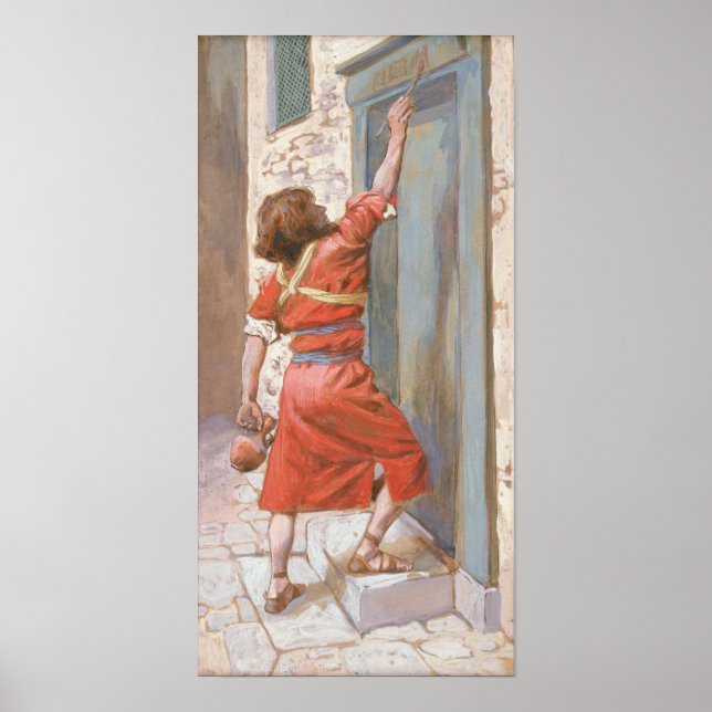 Tissot - Os Sinais Na Porta Poster (Frente)
