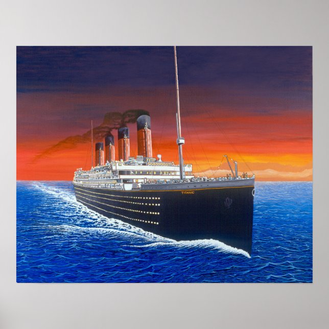 TITANIC Art Impressão (Frente)