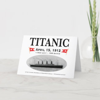 Titanic Ghost Ship: Stationery: Cartões Saudáveis