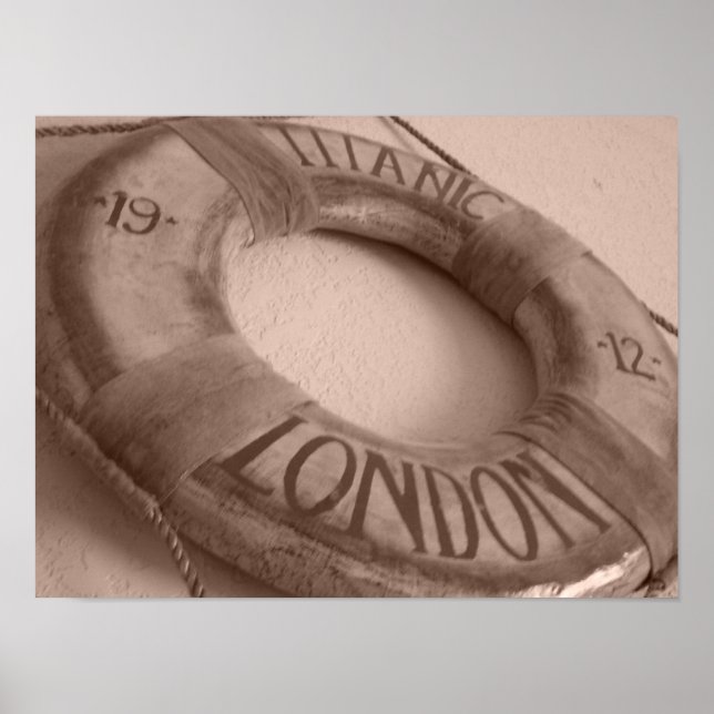Titanic London POSTER (Frente)