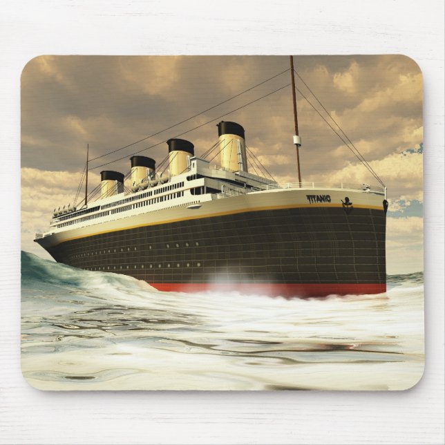 Titanic Ocean-Liner Mousepad (Frente)