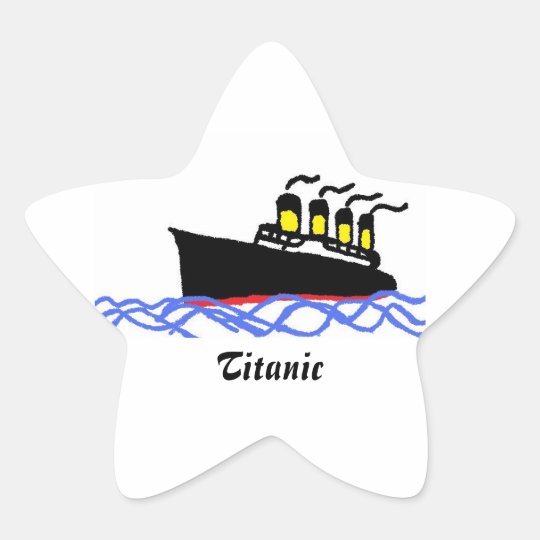 Titanic star adesito estrela