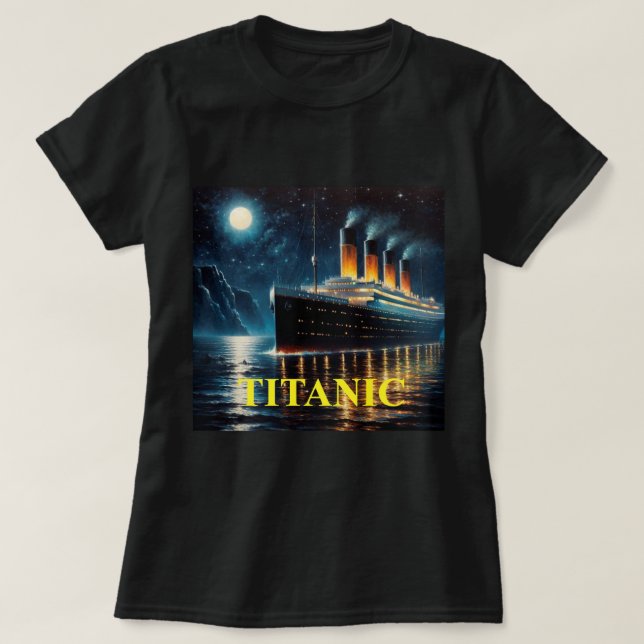 Titanic T-shirt (Frente do Design)