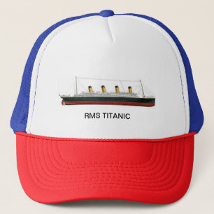 TITÂNICO em um boné