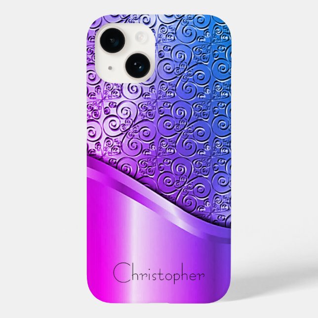 Titânio violeta violeta violeta violeta Radial iph (Verso)