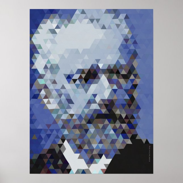 Titãs da Música: Tchaikovsky Poster (Low poli) (Frente)