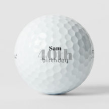 Titleist Personalizado de aniversário de 40 anos P
