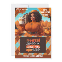 Titular de Cartão de Presente de Bomba Preta Curvy