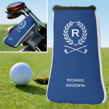 Título do Monograma Personalizado Clássico Putter