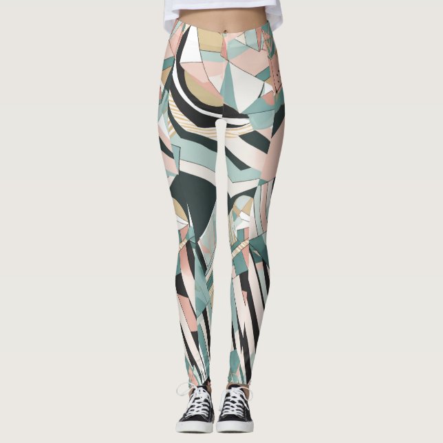 Título: Pastel Prism Leggings (Frente)