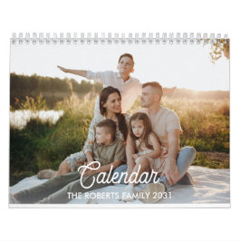 Título Personalizado do Calendário de Fotografias 