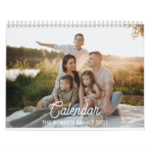 Título Personalizado do Calendário de Fotografias 