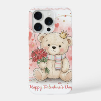 Título: Urso Teddy Fofo com Rosas Feliz Dia dos Na