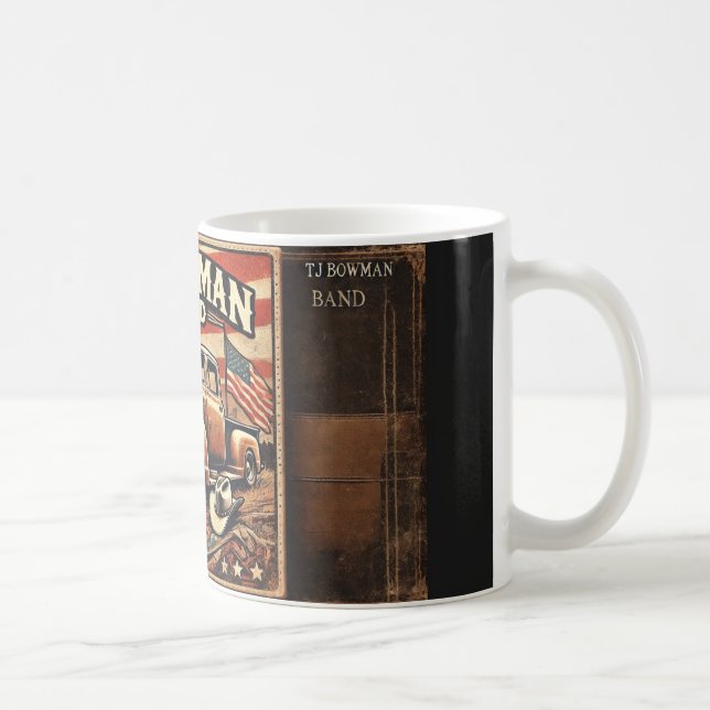TJ Bowman Banda caneca de café (Direita)