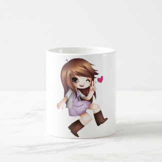 TK chibi design café caneca