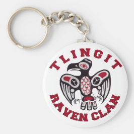 Tlingit Raven Clan Chaveiro
