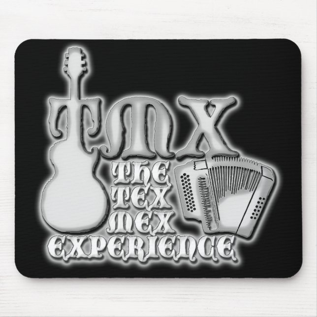 TMX preto Mousepad (Frente)
