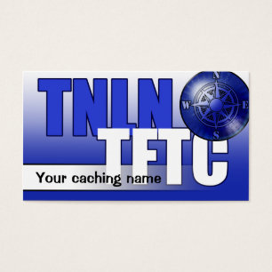 TNLN TFTC licença-atrás do cartão