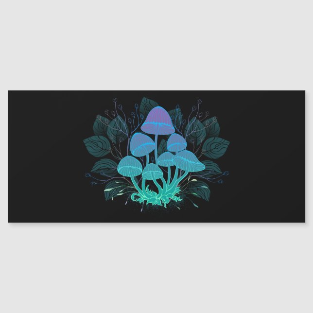 Toadstools em arbustos (Frente)