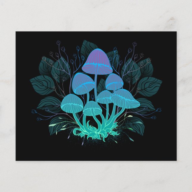 Toadstools em arbustos (Frente)