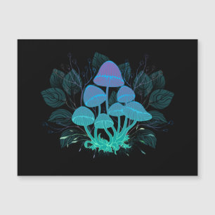 Toadstools em arbustos