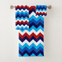 Toalha Azul, Vermelho Branco, Cuja Torre Azul É Co
