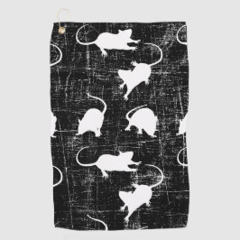 toalha branca de ratos