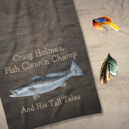 Toalha Capturas De Salva ・ Pesca Personalizada